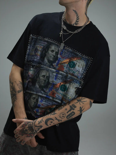 Camiseta Dirty Money Streetwear-407T