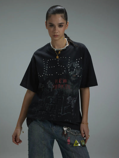 Camiseta trampa fe Nueva York-408T