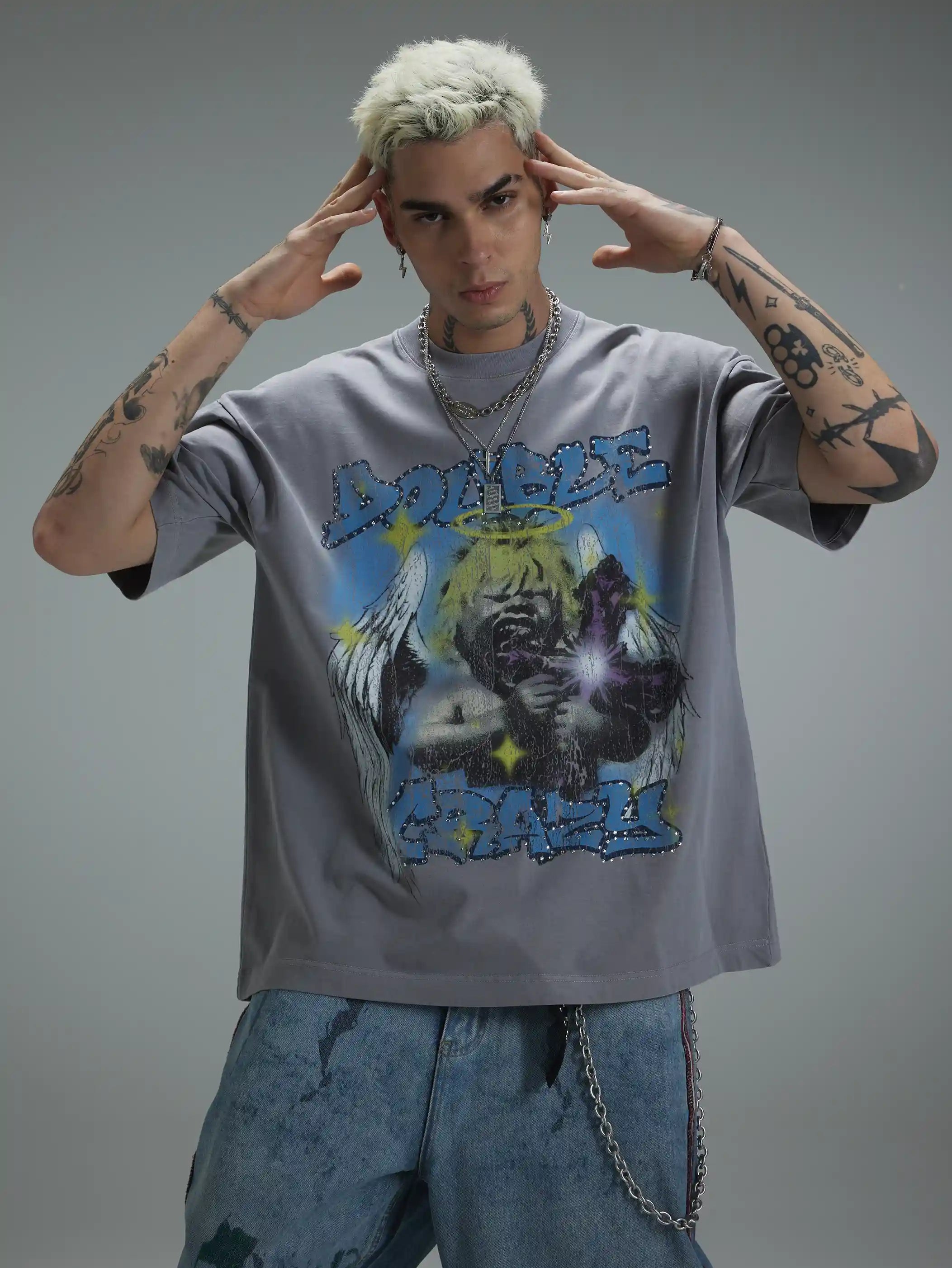Heaven Sent Street T-shirt-410T