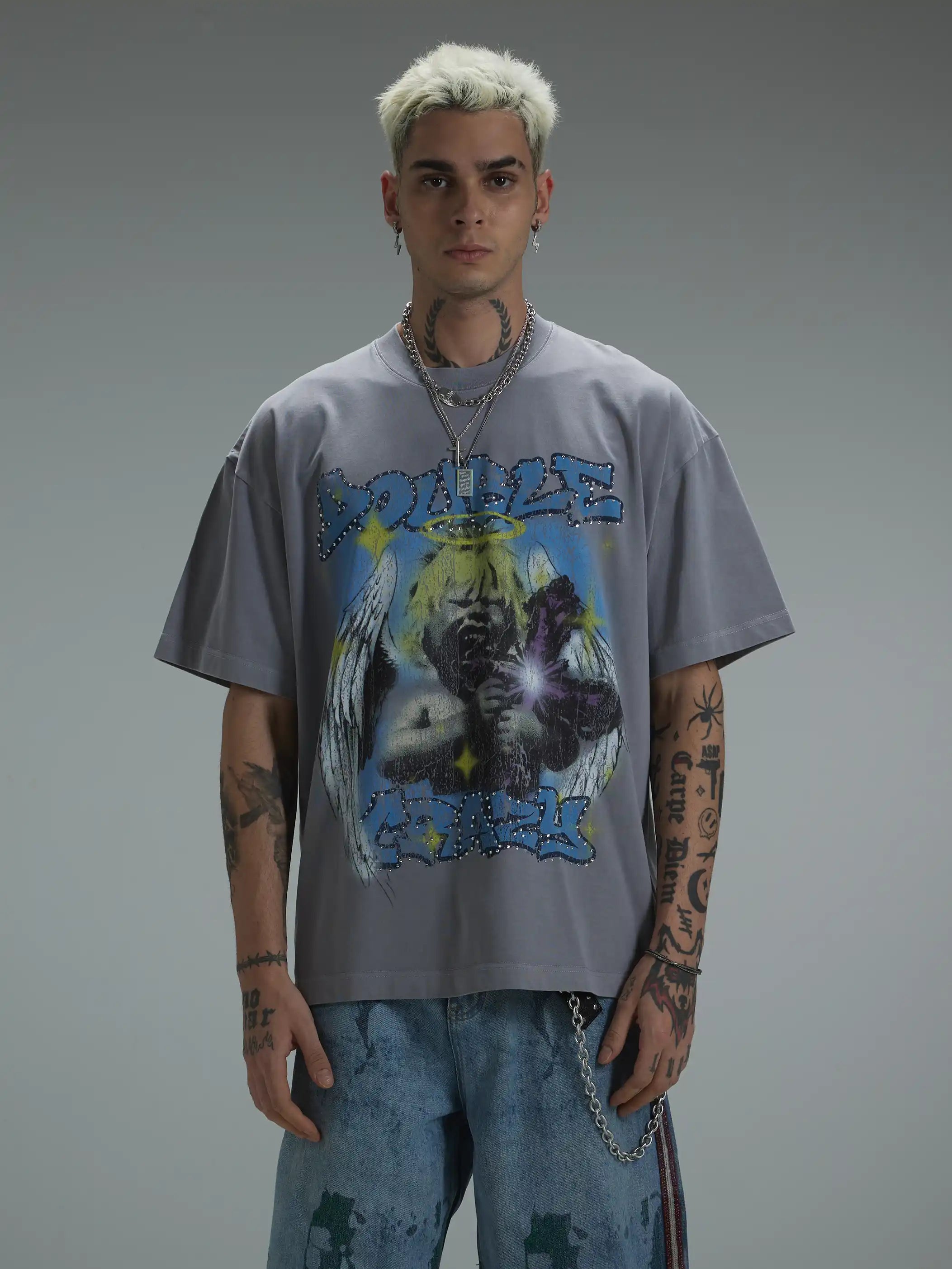 Heaven Sent Street T-shirt-410T