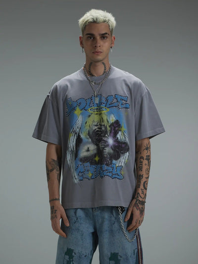 Heaven Sent Street T-shirt-410T