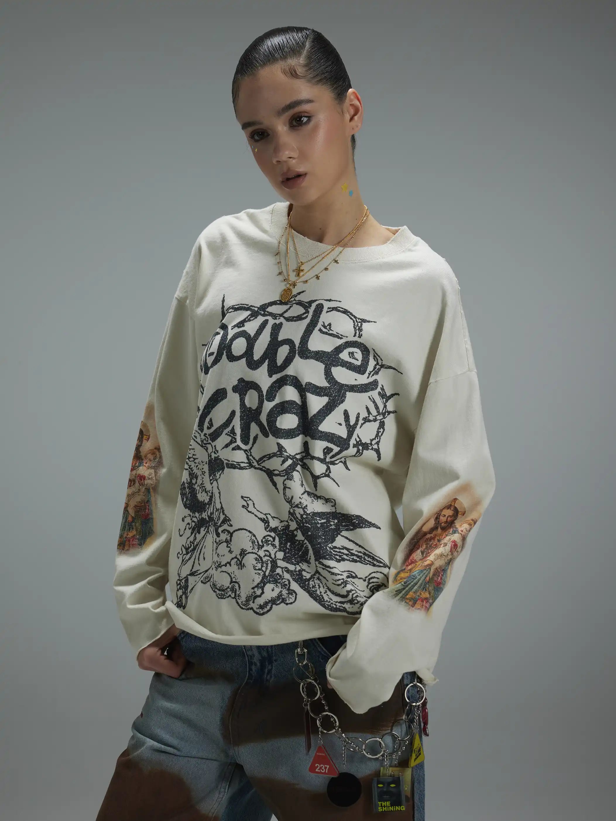 Crowned Angel Faith Longsleeve-417