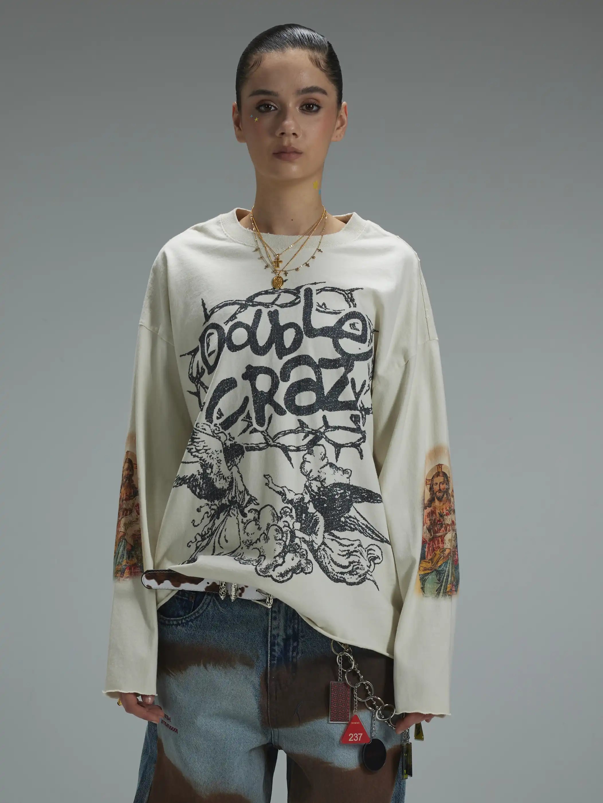 Crowned Angel Faith Longsleeve-417