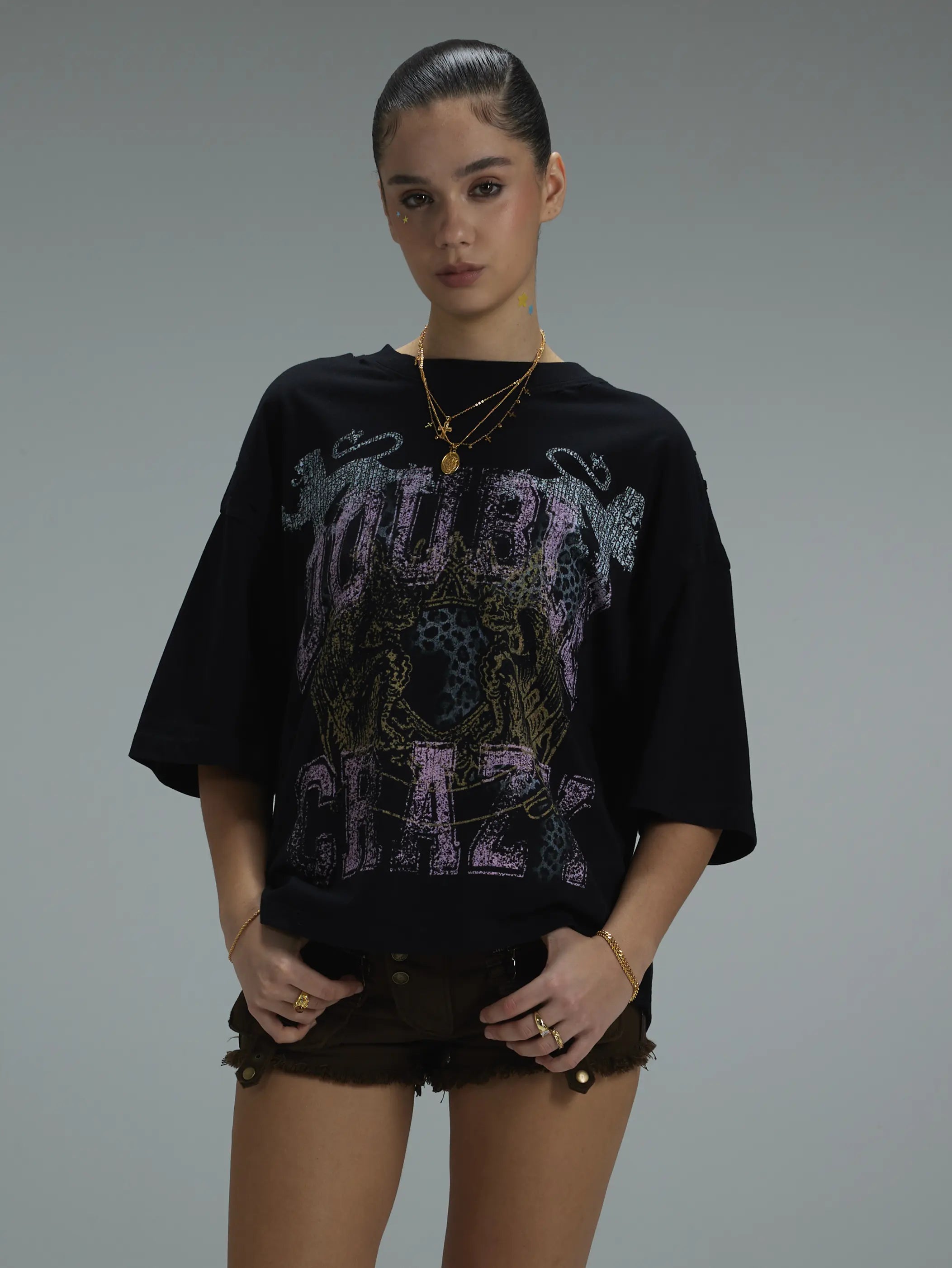 Angel Crest Graphic T-shirt-423