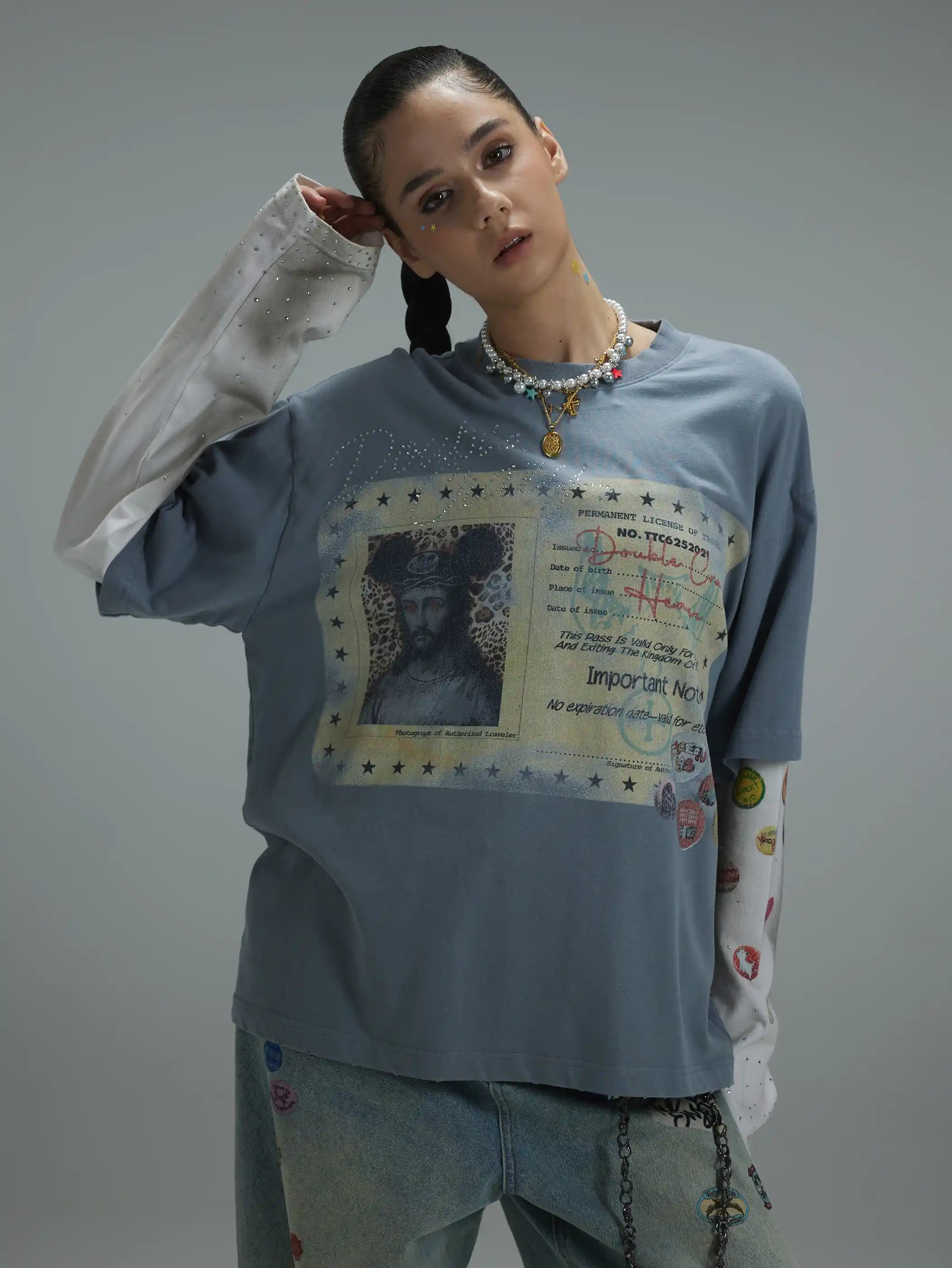 Iced Out Layered Archive ID L/S-428