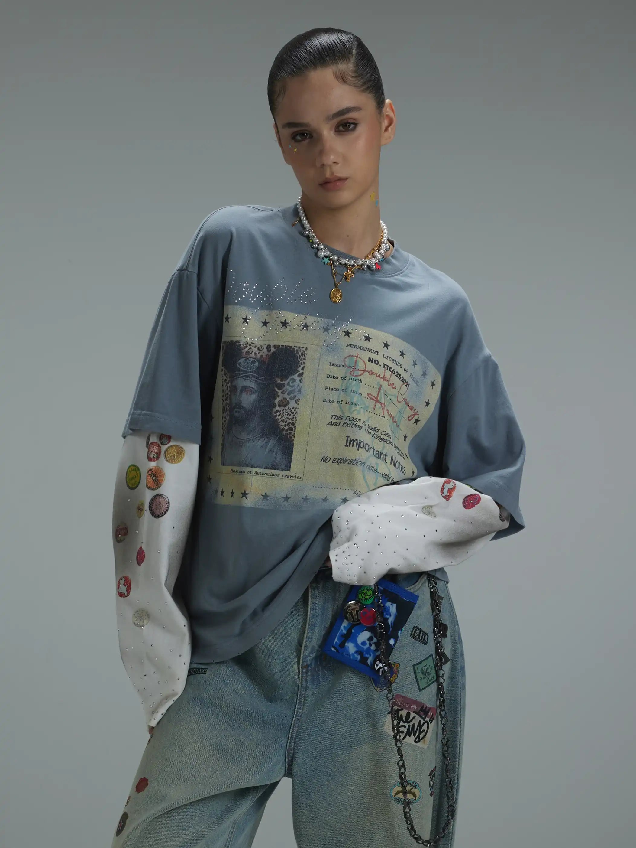 Iced Out Layered Archive ID L/S-428