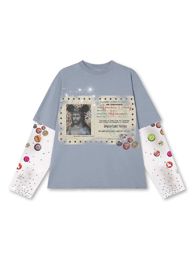 Iced Out Layered Archive ID L/S-428