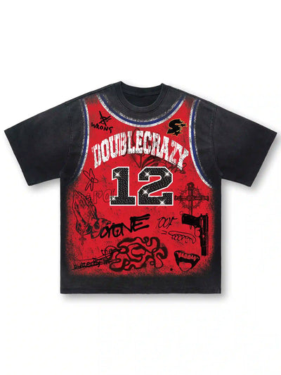 Washed Iced-Out Reaper Tee-465