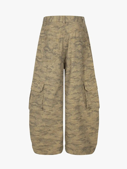 Camo Blade Cargo Pants-S1089