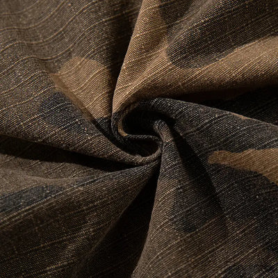 Camo Badge Shredded Cargo Pants-S1233