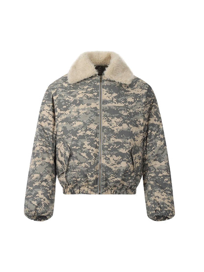 Fur Camo Rebellion Outerwear-S1164