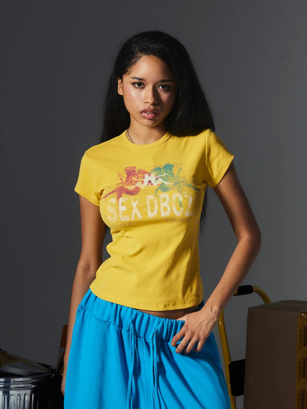 Parody Angel Devil Baby Tee-701