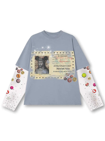 Iced Out Layered Archive ID L/S-428