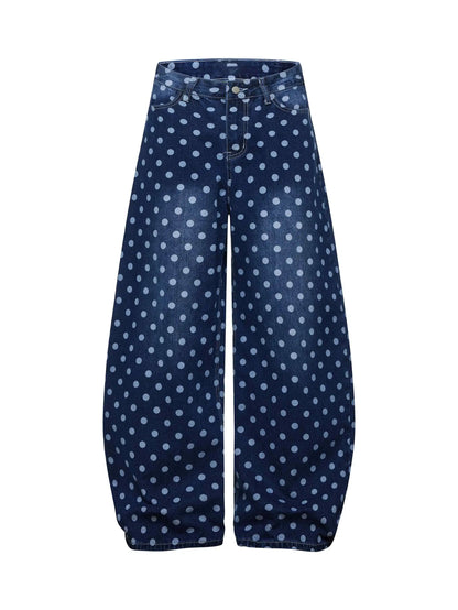 Retro Dotty Blade Pants-S1151