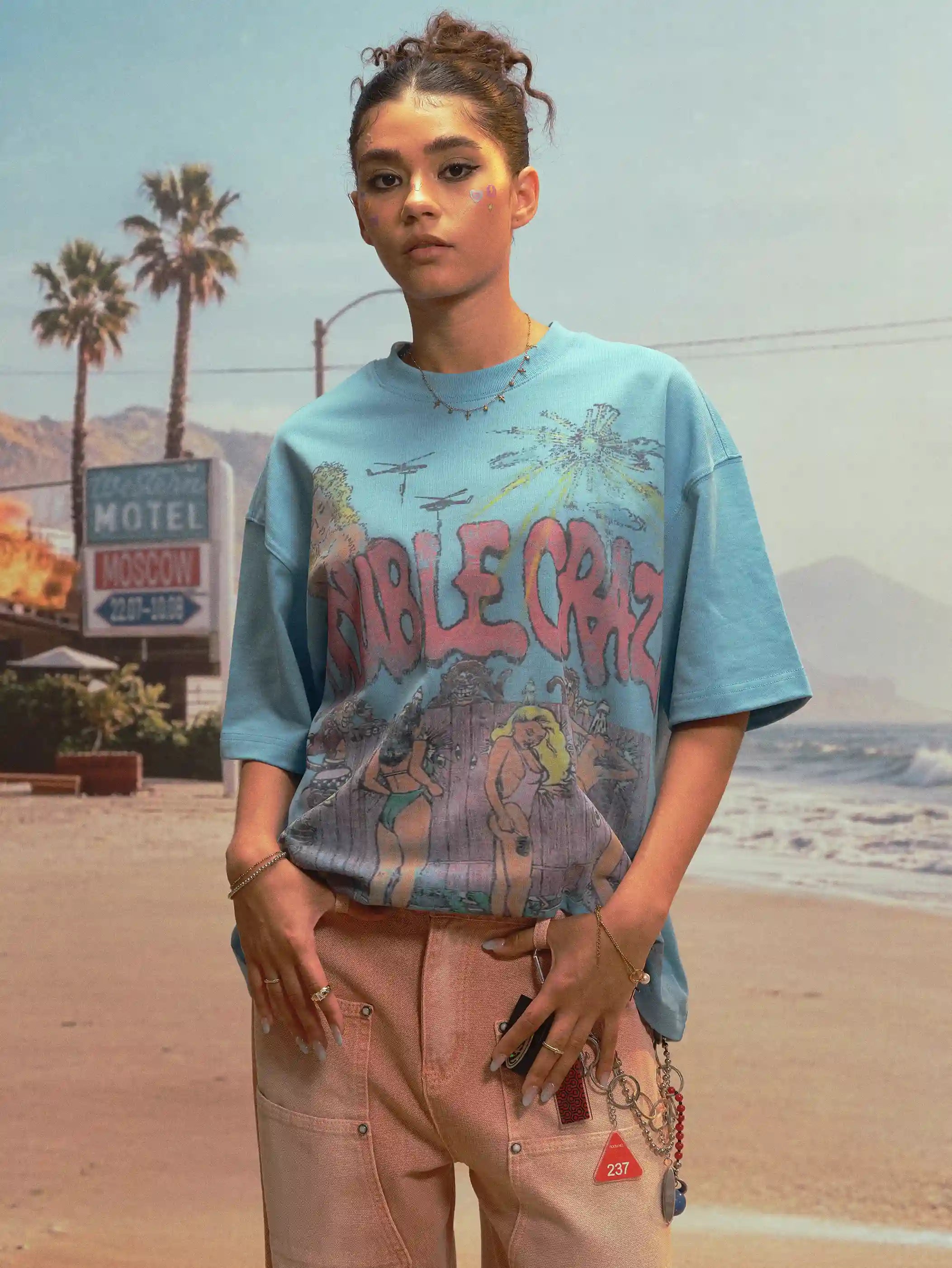 90s Vintage Bikini Graphic Tee-533