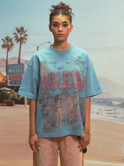 90s Vintage Bikini Graphic Tee-533