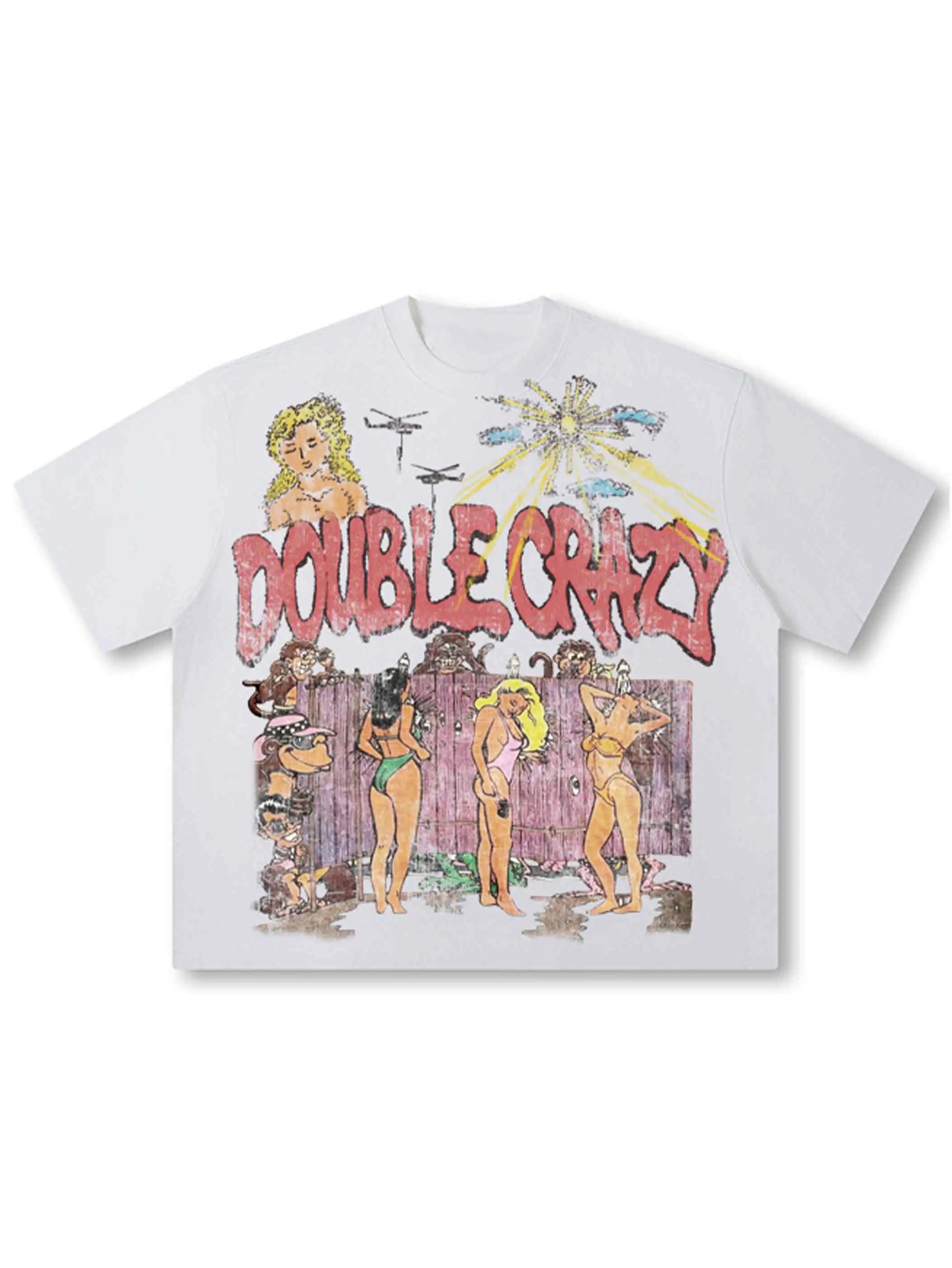 90s Vintage Bikini Graphic Tee-533