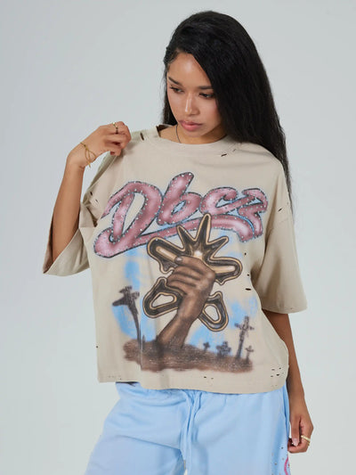 Bling Tombstone Vintage Tee-678