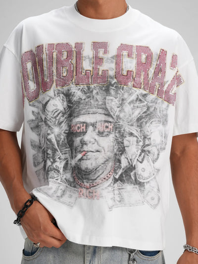 Camiseta gráfica Jesús rico y ostentoso-560