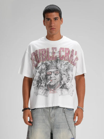 Camiseta gráfica Jesús rico y ostentoso-560