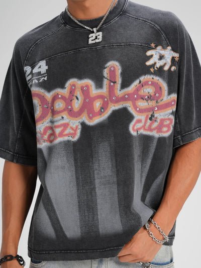 90s Patchwork Jersey Tee-561