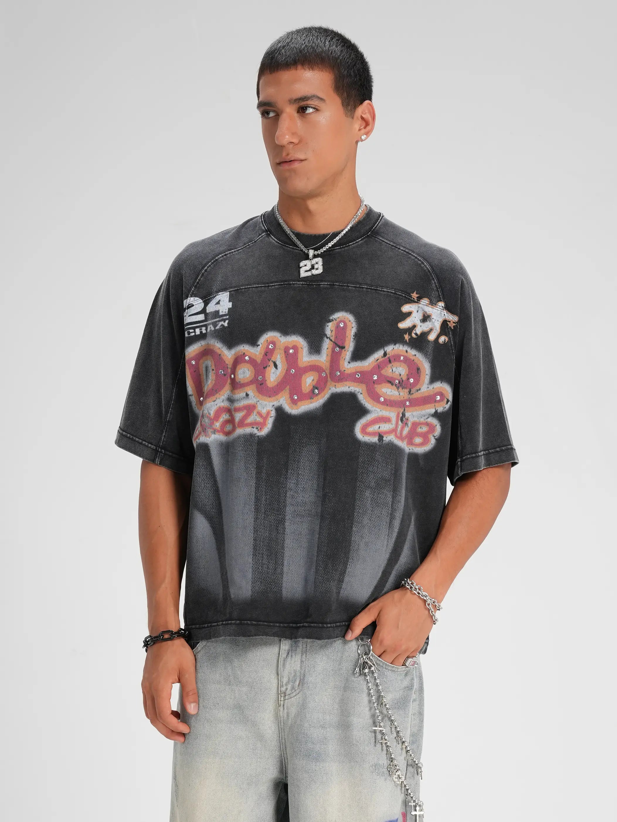 90s Patchwork Jersey Tee-561