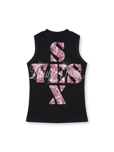 Edgy Bling Money Muscle Tank-569