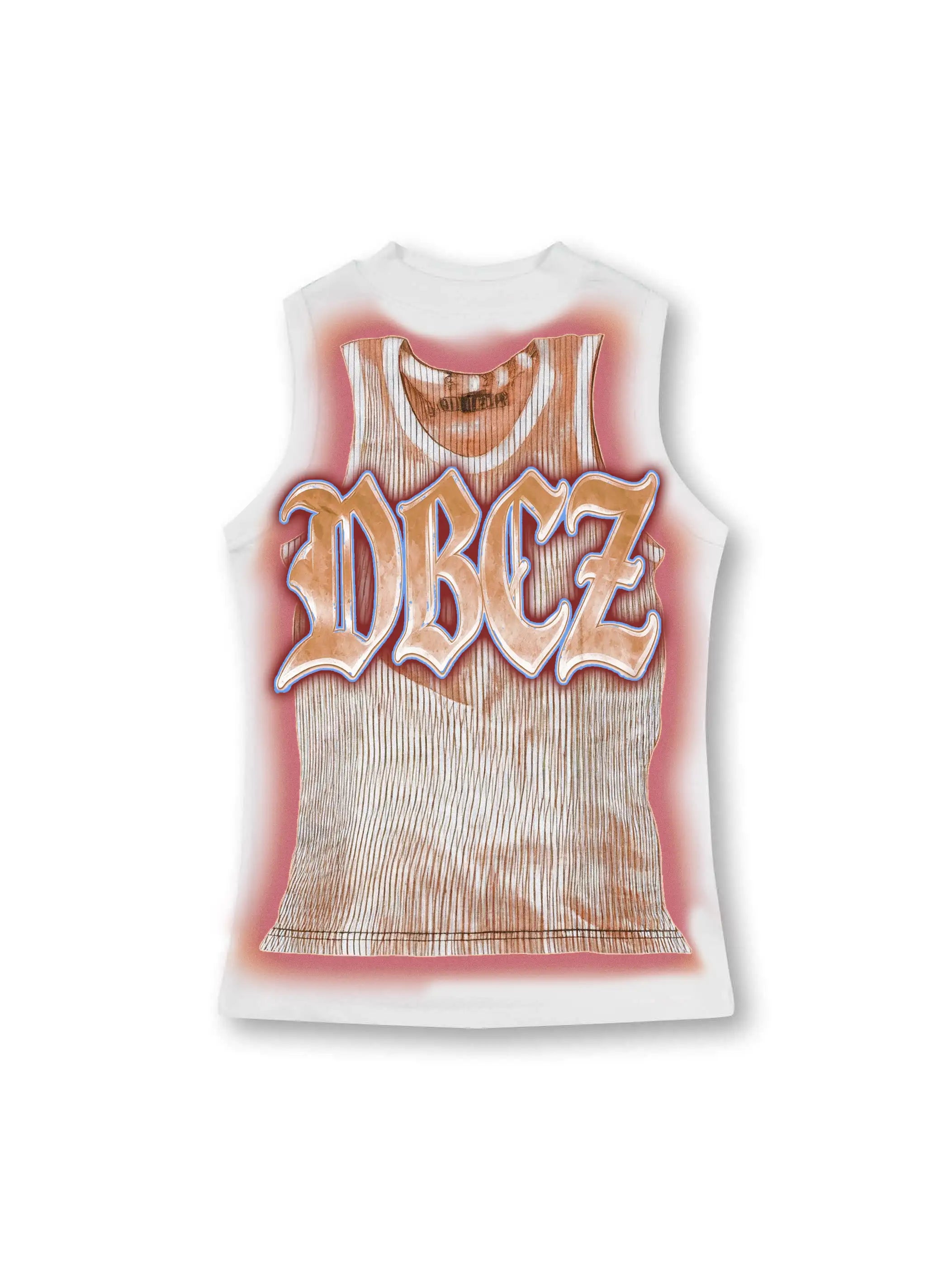 Trompe L'oeil Gothic Muscle Tank-570