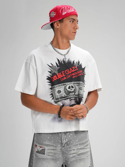 T-shirt ample enfant Bling Cash Afro-573