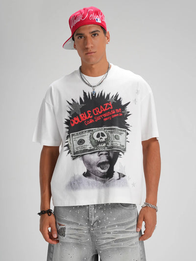 T-shirt ample enfant Bling Cash Afro-573