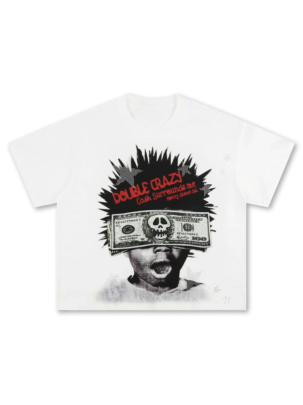 Camiseta Boxy Bling Cash Afro Kid-573