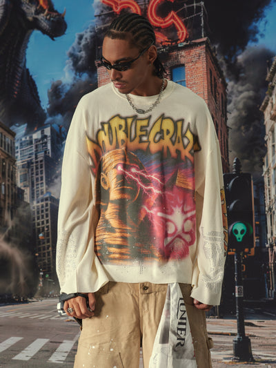 Sphinx Bling Waffle L/S-688