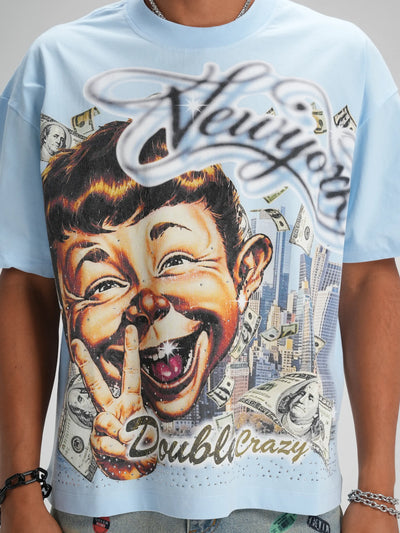 Camiseta holgada con parodia de "Iced Out Money" - 584