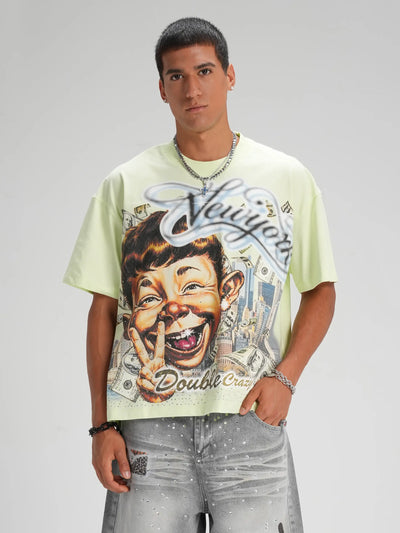 Camiseta holgada con parodia de "Iced Out Money" - 584