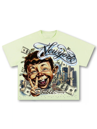 Camiseta holgada con parodia de "Iced Out Money" - 584