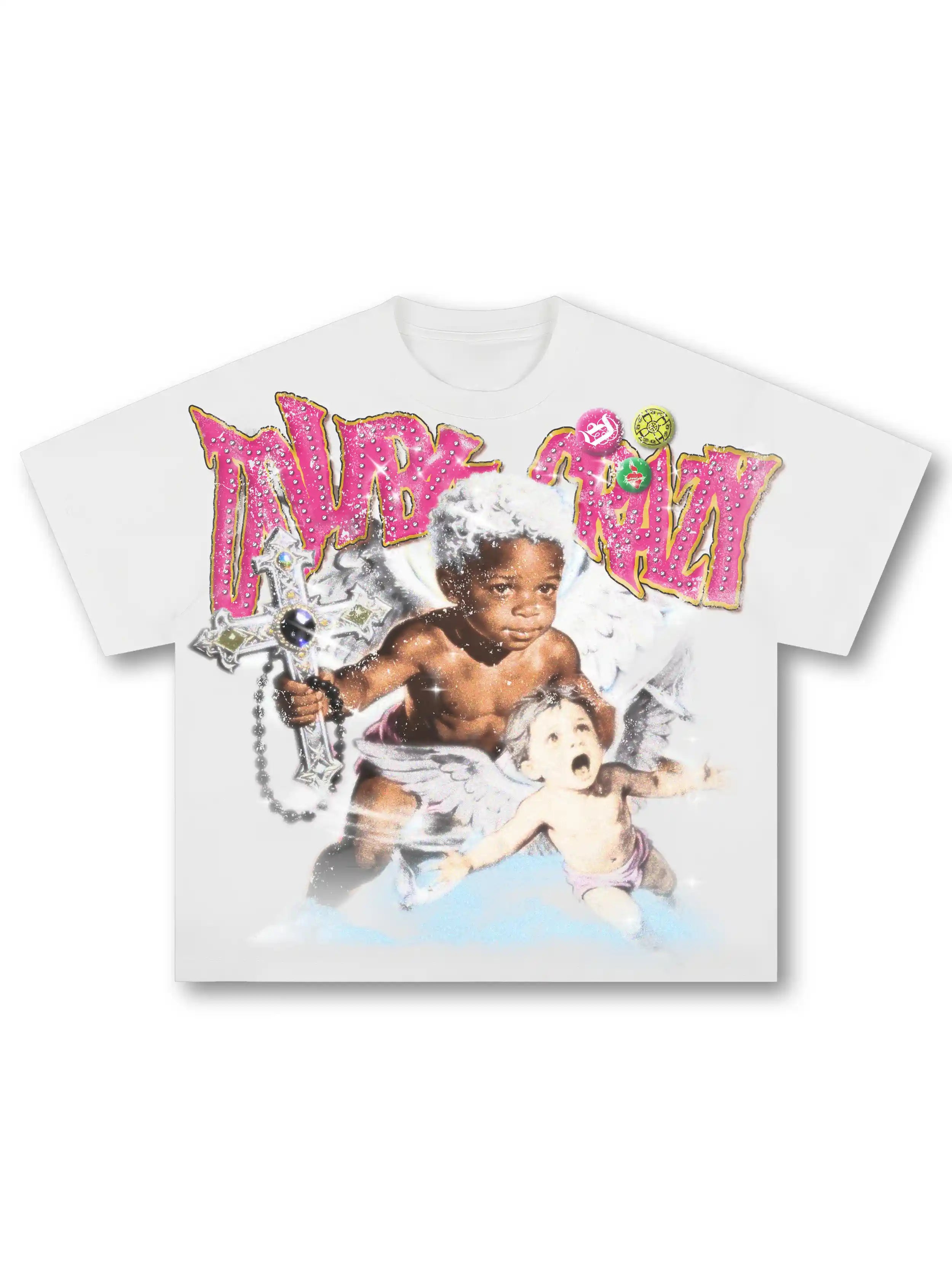 Iced Out Cherub Rockstar Tee-590