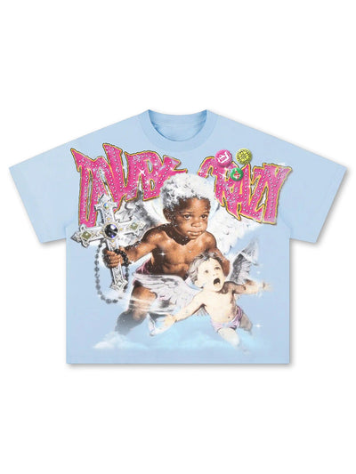 T-shirt Rockstar Chérubin Givré-590
