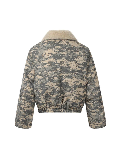 Fur Camo Rebellion Outerwear-S1164