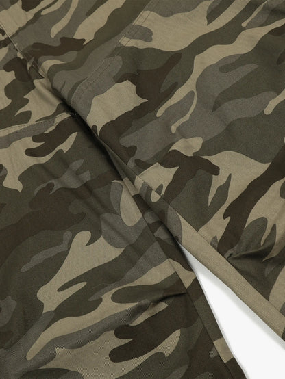 Wasteland Camo Utility Flare Pants-S1117