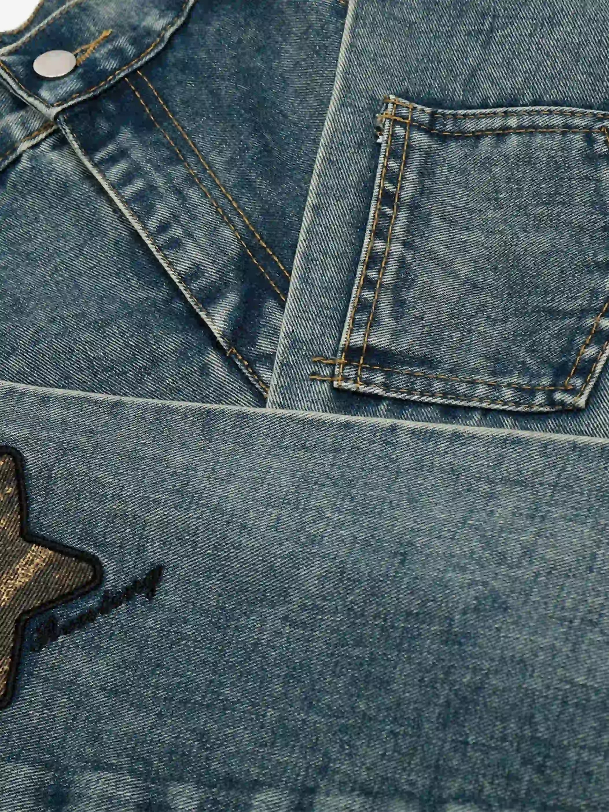 Camo Blade Star Jeans-S1078