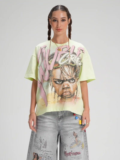 Rockstar Braids Boy Boxy Tee-602