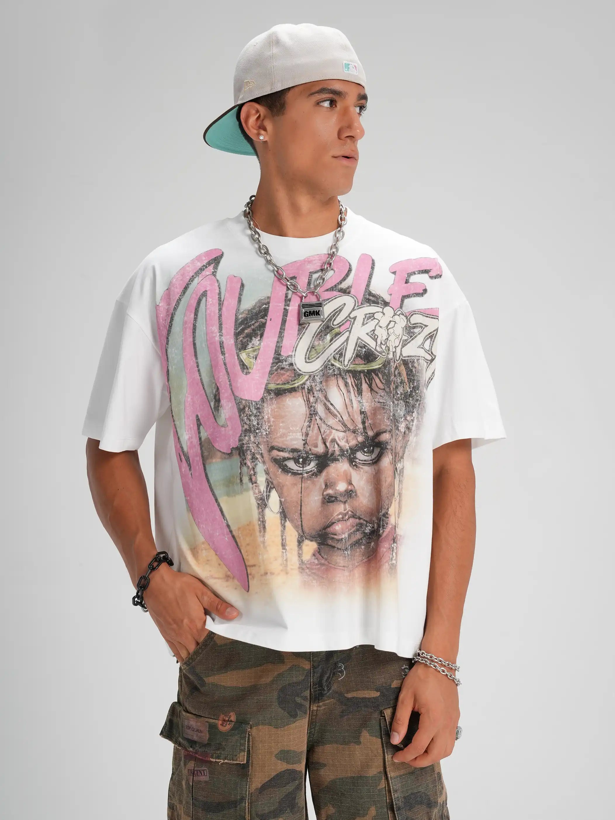 Rockstar Braids Boy Boxy Tee-602