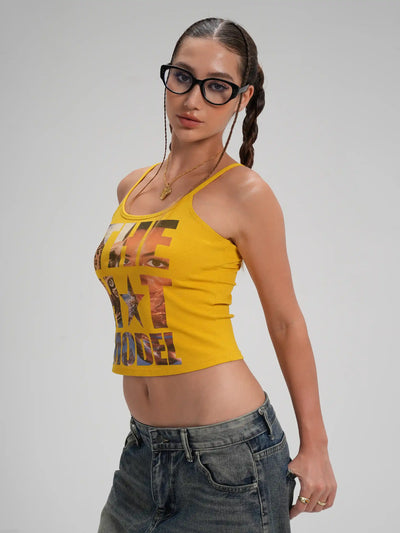 Camisola delgada con estampado de leopardo-605