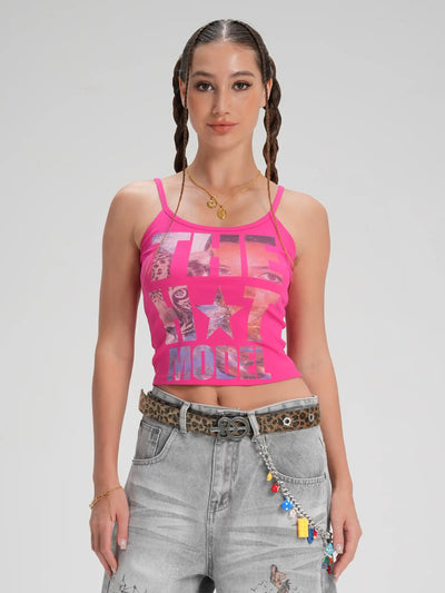 Camisola delgada con estampado de leopardo-605