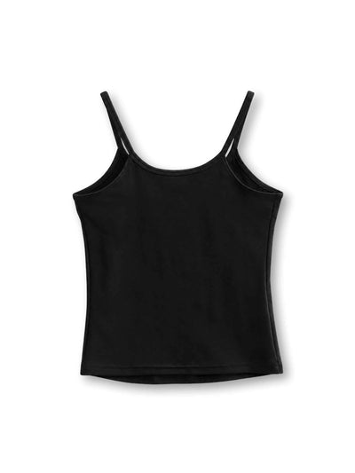Colorblock Text Leopard Cami-606