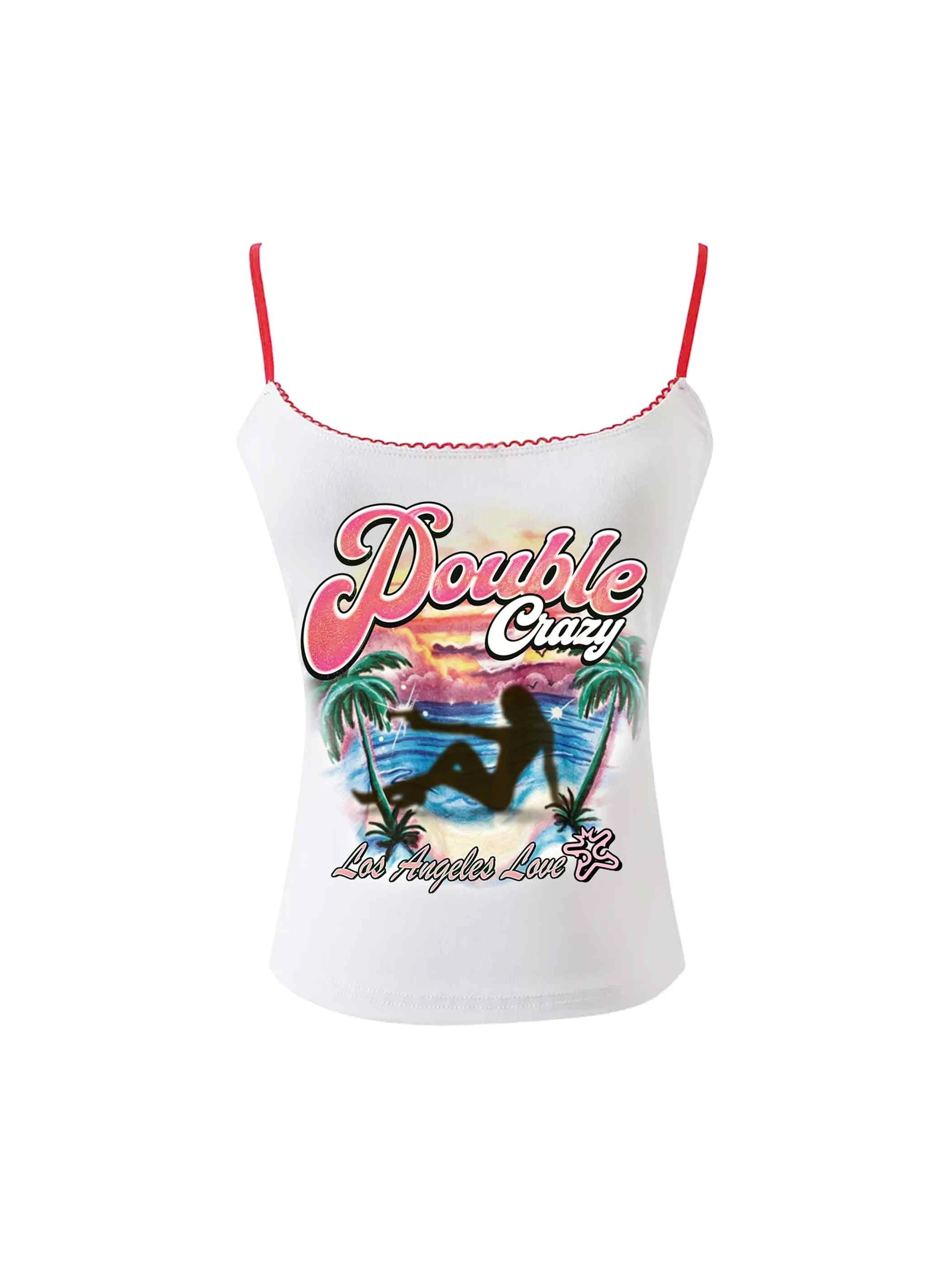 Airbrush Gun Girl Slim Cami-607