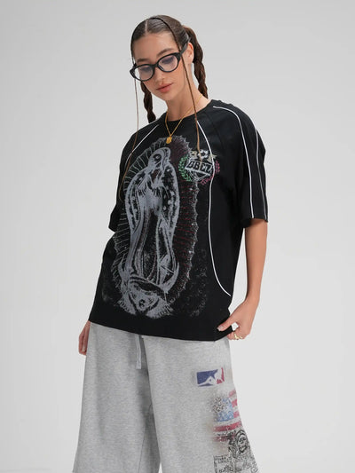 Jersey holgado con Guadalupe helada-615