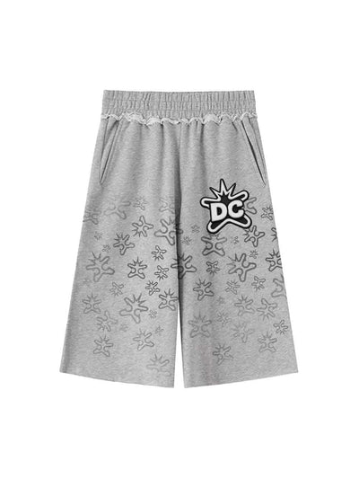 Vintage Splatter Terry Shorts-621