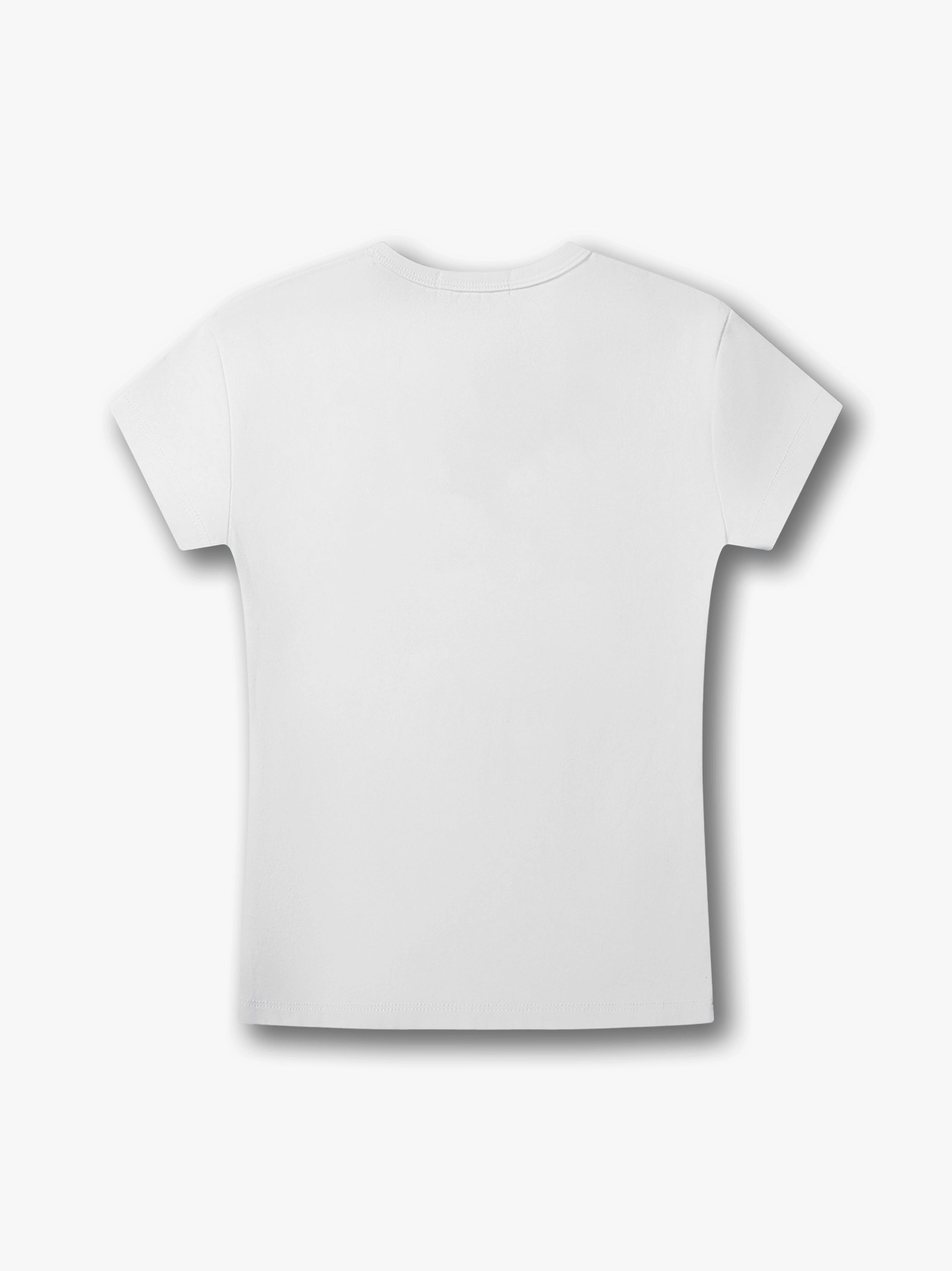 Creased Poster Girl Baby Tee-628