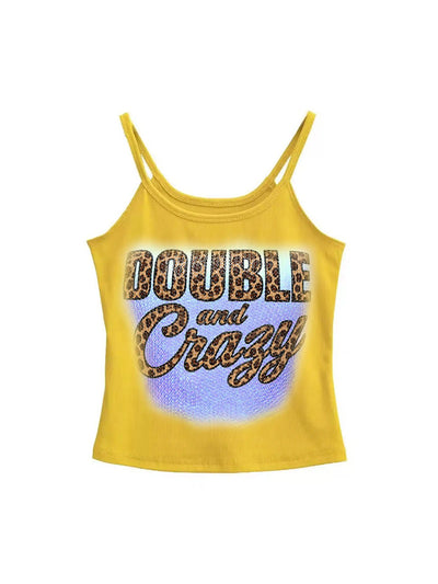 Vintage Cheetah Tight Top-633